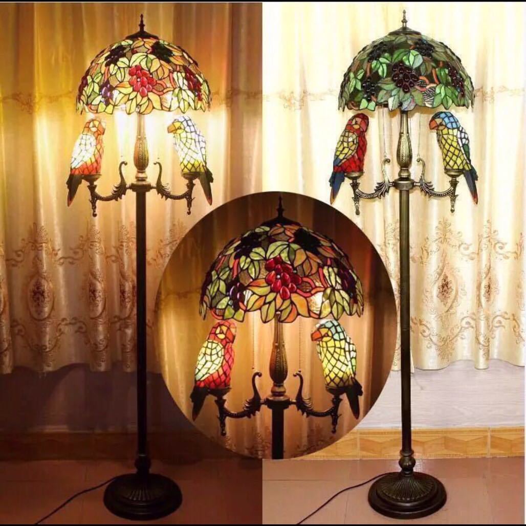 楽天市場】A029260ステンドグラスフロアライト 間接照明 フロア