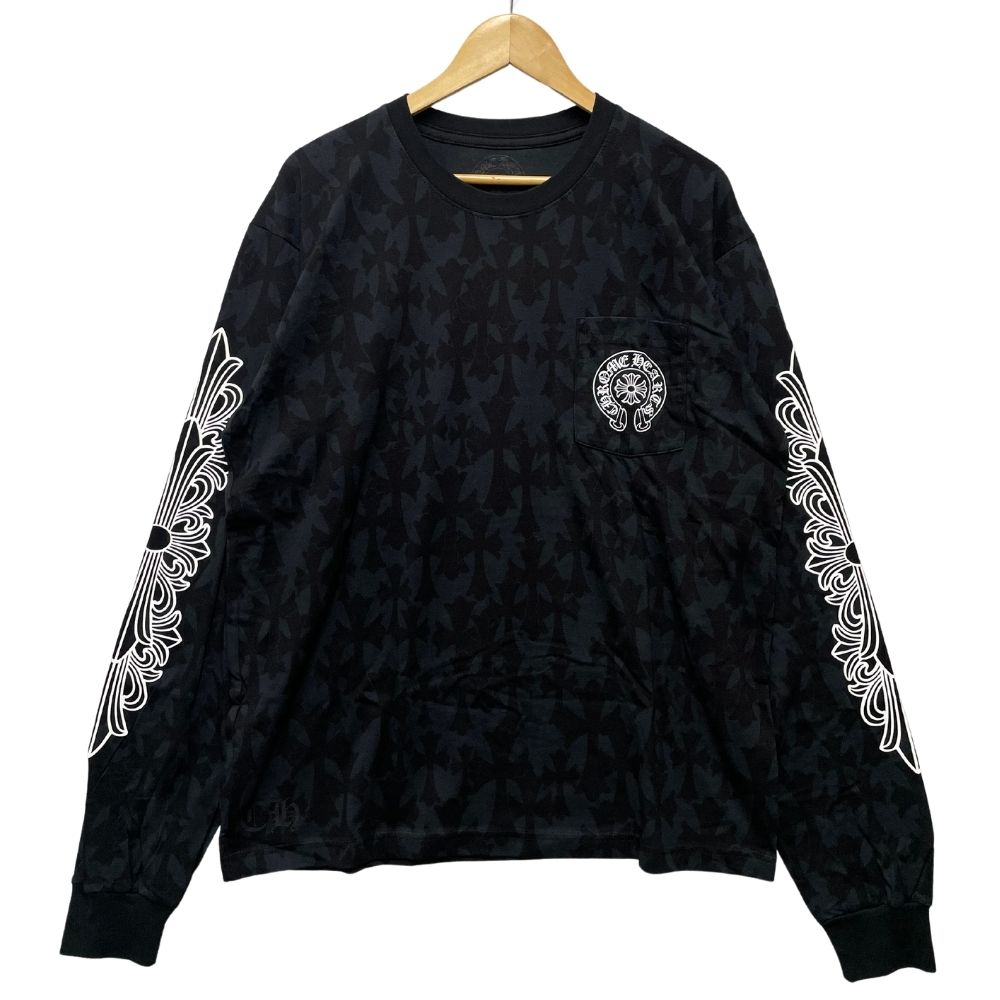 楽天市場】CHROME HEARTS クロムハーツ Graveyard Cemetery Cross L/S