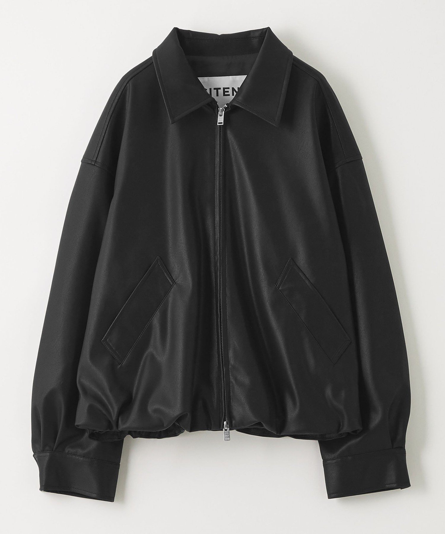 新品未使用タグ付き　CITEN レザーライクジャケット CITEN（シテン） コート アウター 「CITEN」レザーライクジャケット