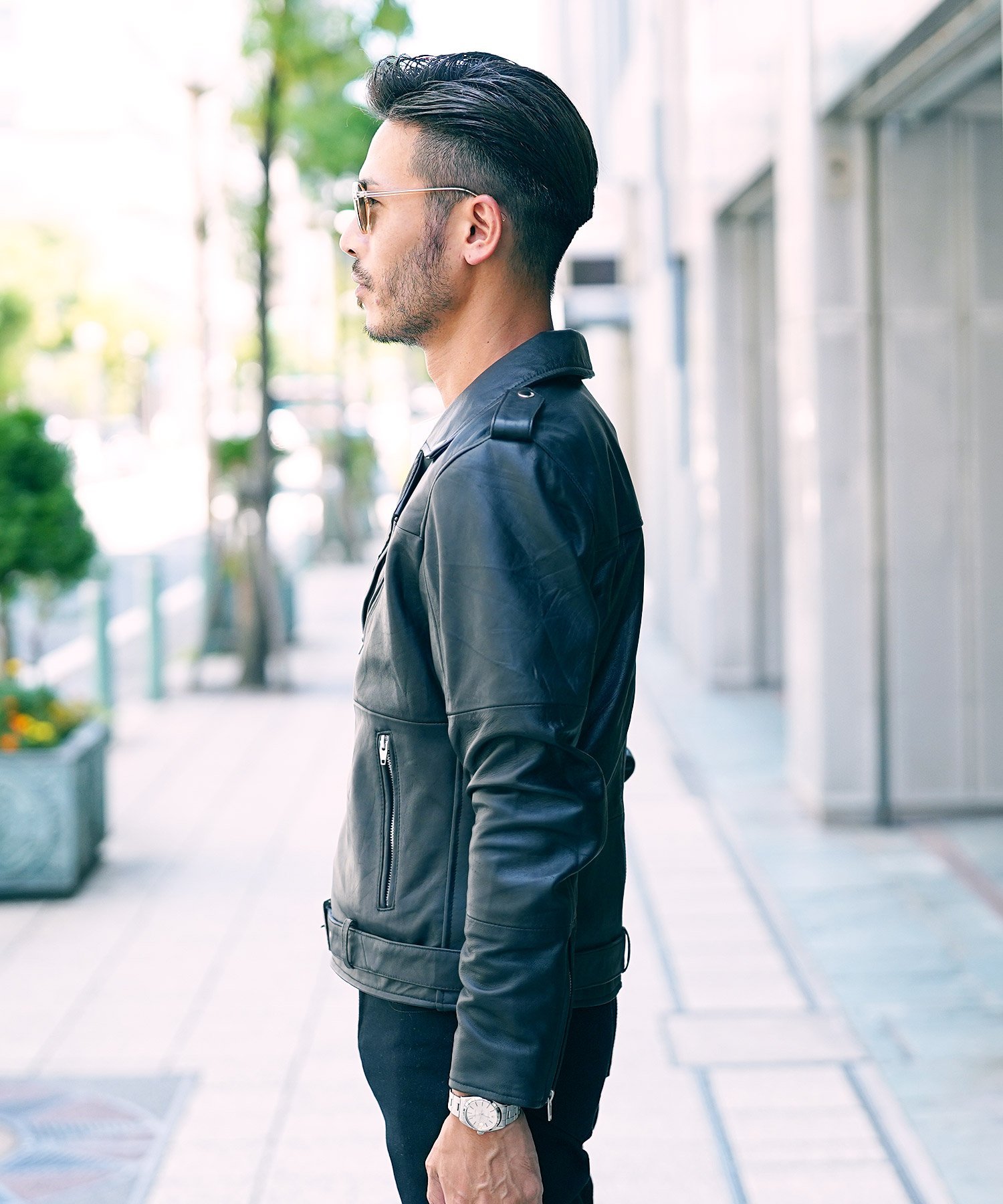 JIGGYS SHOP｜リプロダクトレザー 本革 ライダース ジャケット レザー