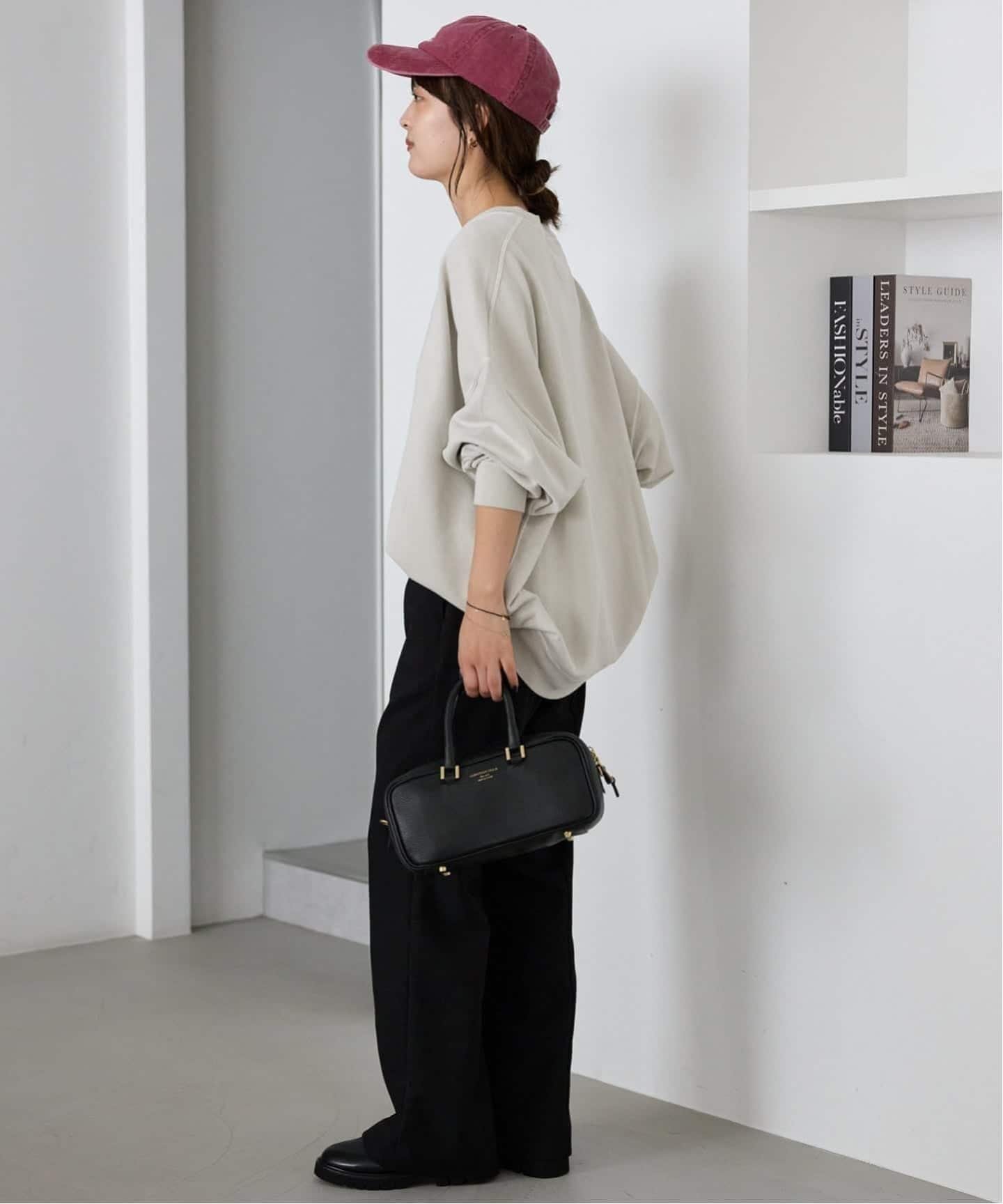 SLOBE IENA｜《WEB限定/追加2》ビックシルエットピグメント裏毛プル