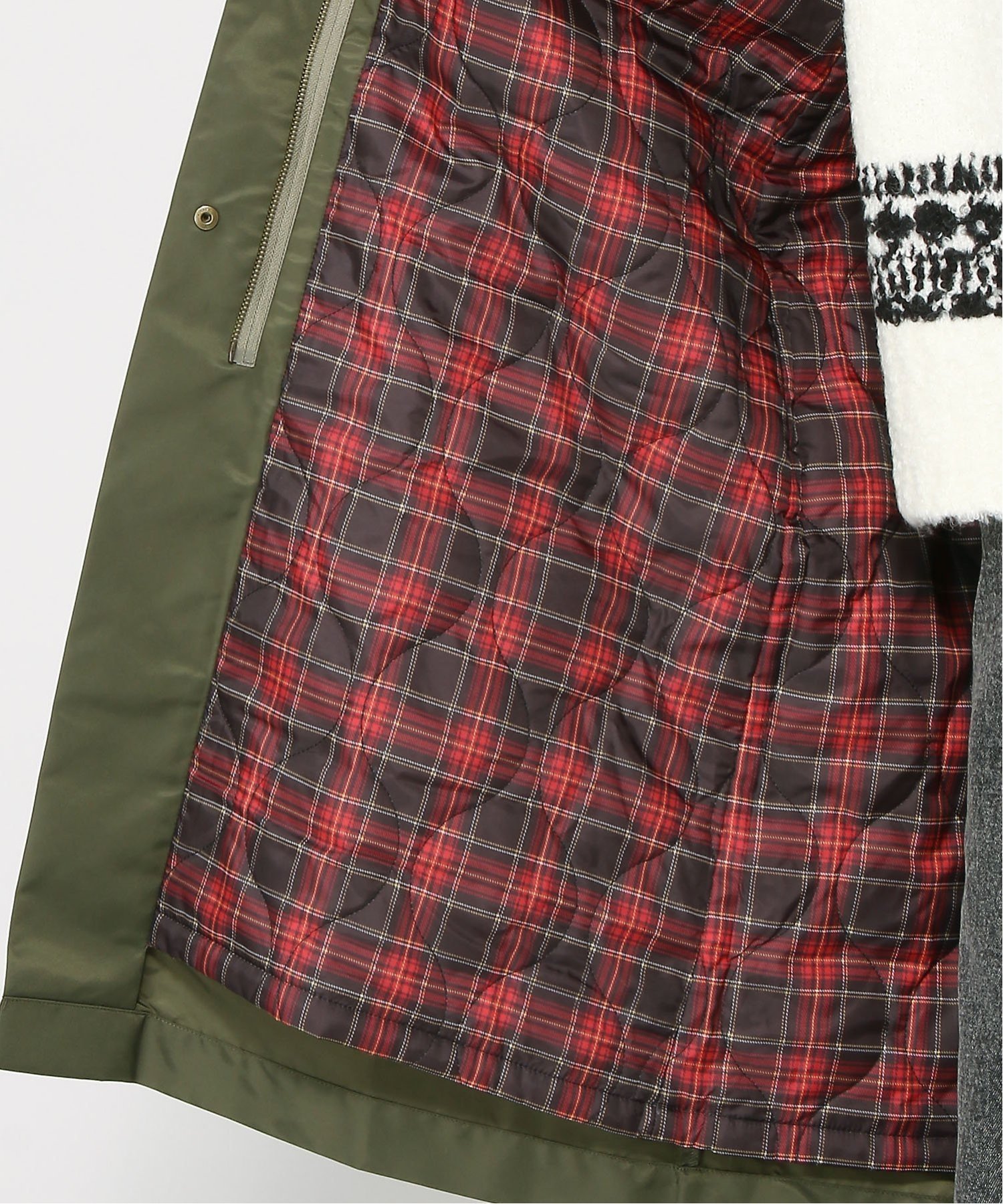 Johnbull Private labo｜ナイロンツイルロングMA-1 | Rakuten Fashion