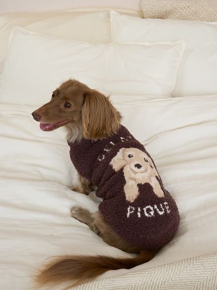 gelato pique｜【CAT&DOG】ベビモコダックスフンドジャガードプル