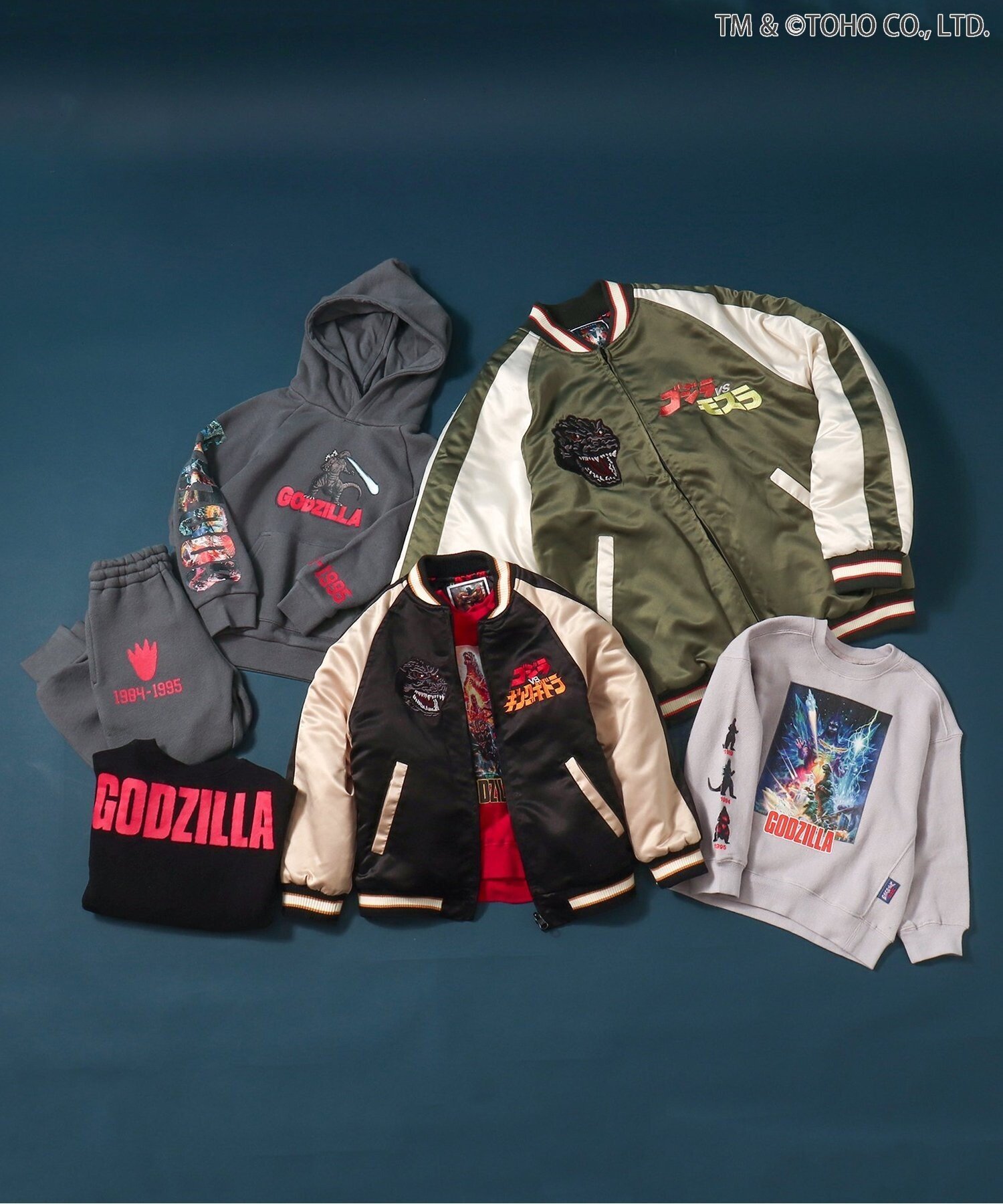 F.O.Online Store｜【ゴジラ】ゴジラVSリバーシブルスカジャン(大人