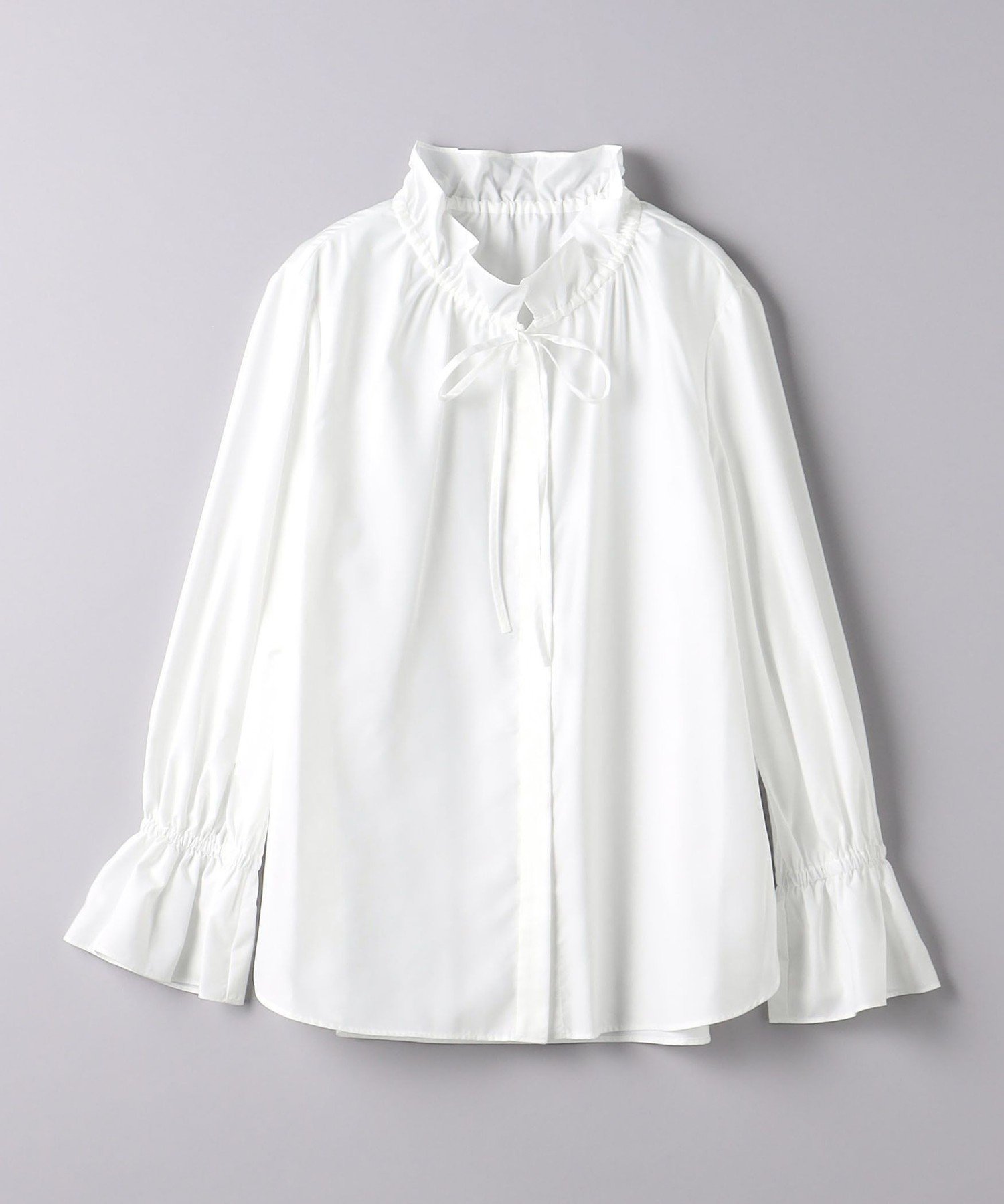 UNITED ARROWS｜【＋20％ポイントバック】フリルカラー フレアスリーブ