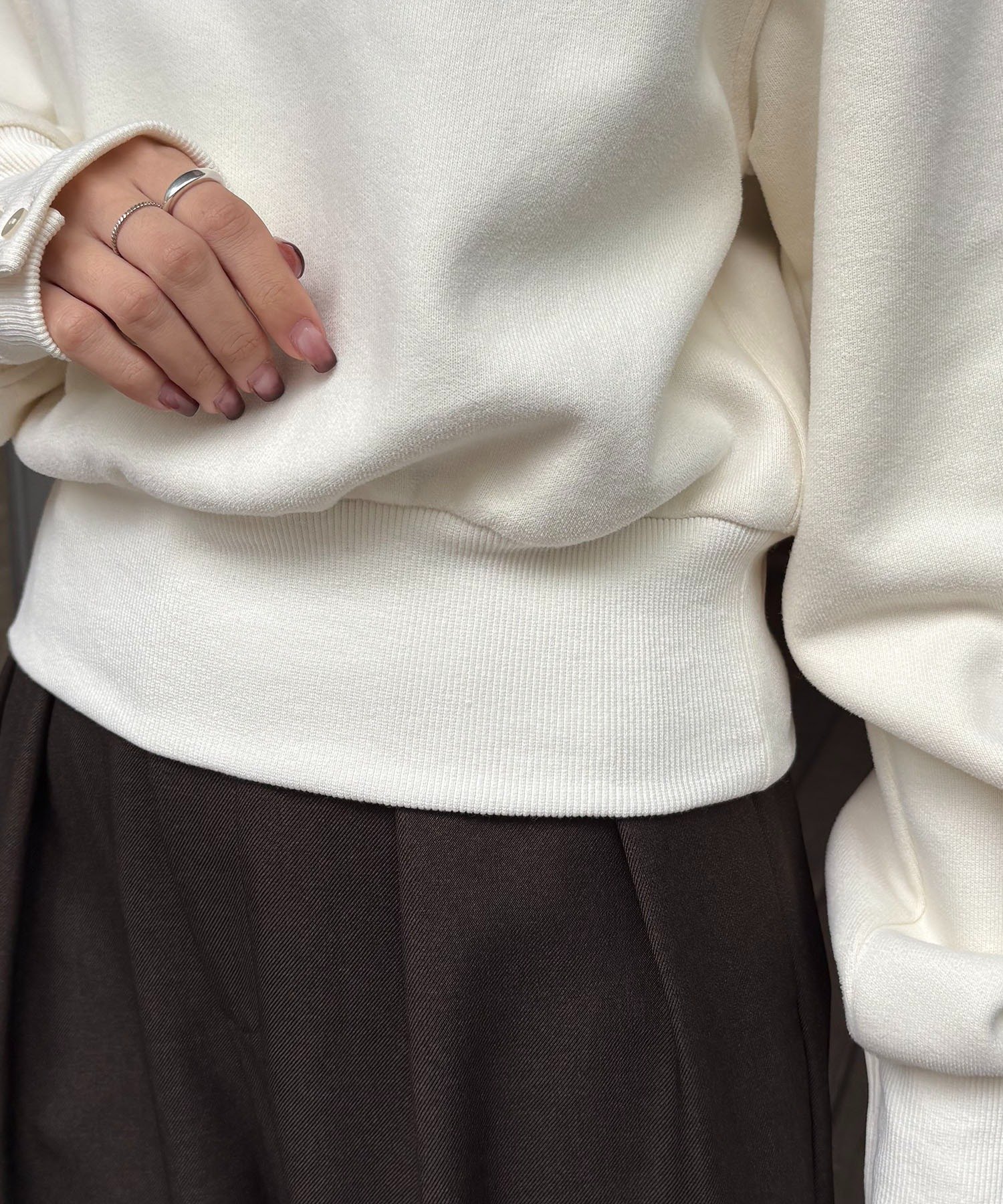 CAPRICIEUX LE'MAGE｜1ポイントボンディングスウェット | Rakuten