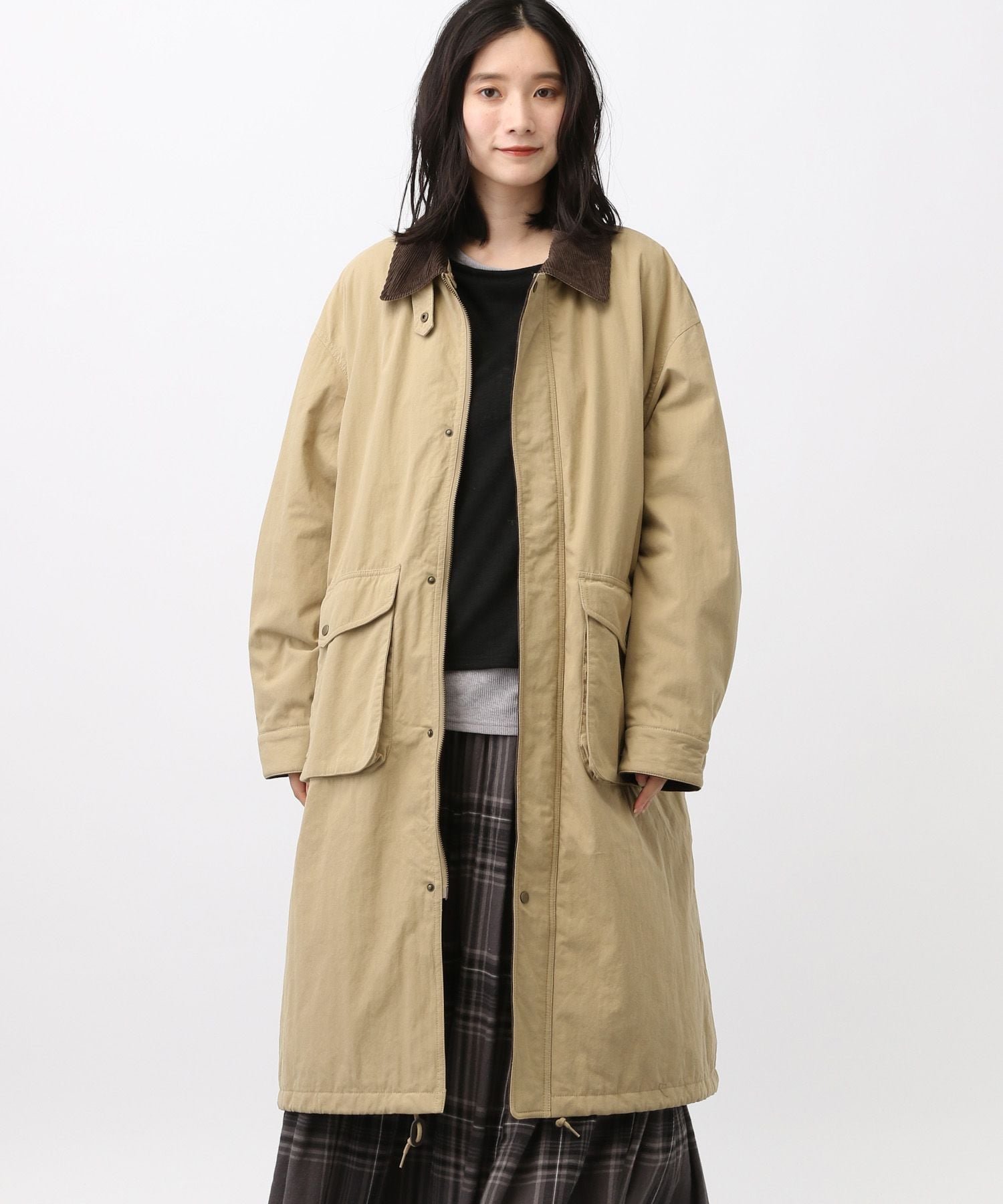 studio CLIP｜《natural by clip》フィッシングロングコート | Rakuten