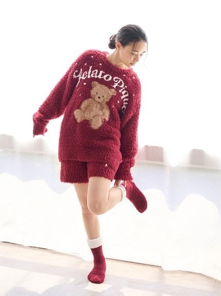 gelato pique｜【HOLIDAY】ジェラートスノーベアジャガードショート