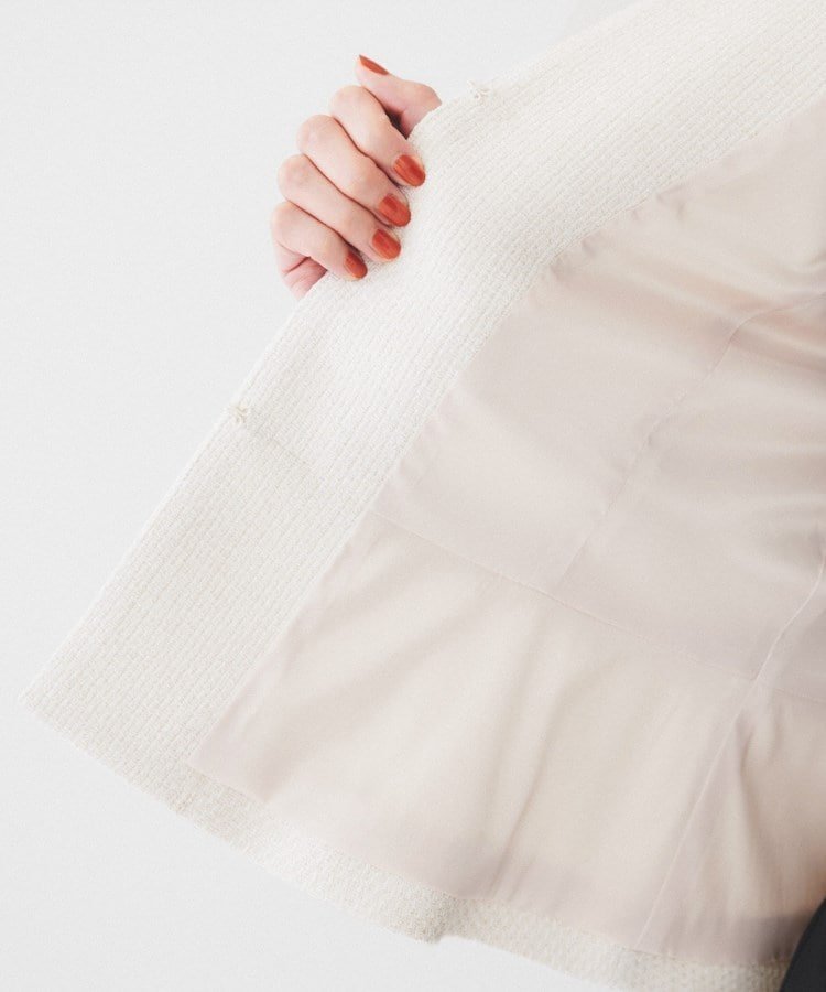 UNTITLED｜【通勤】ツイード ペプラムジャケット | Rakuten Fashion