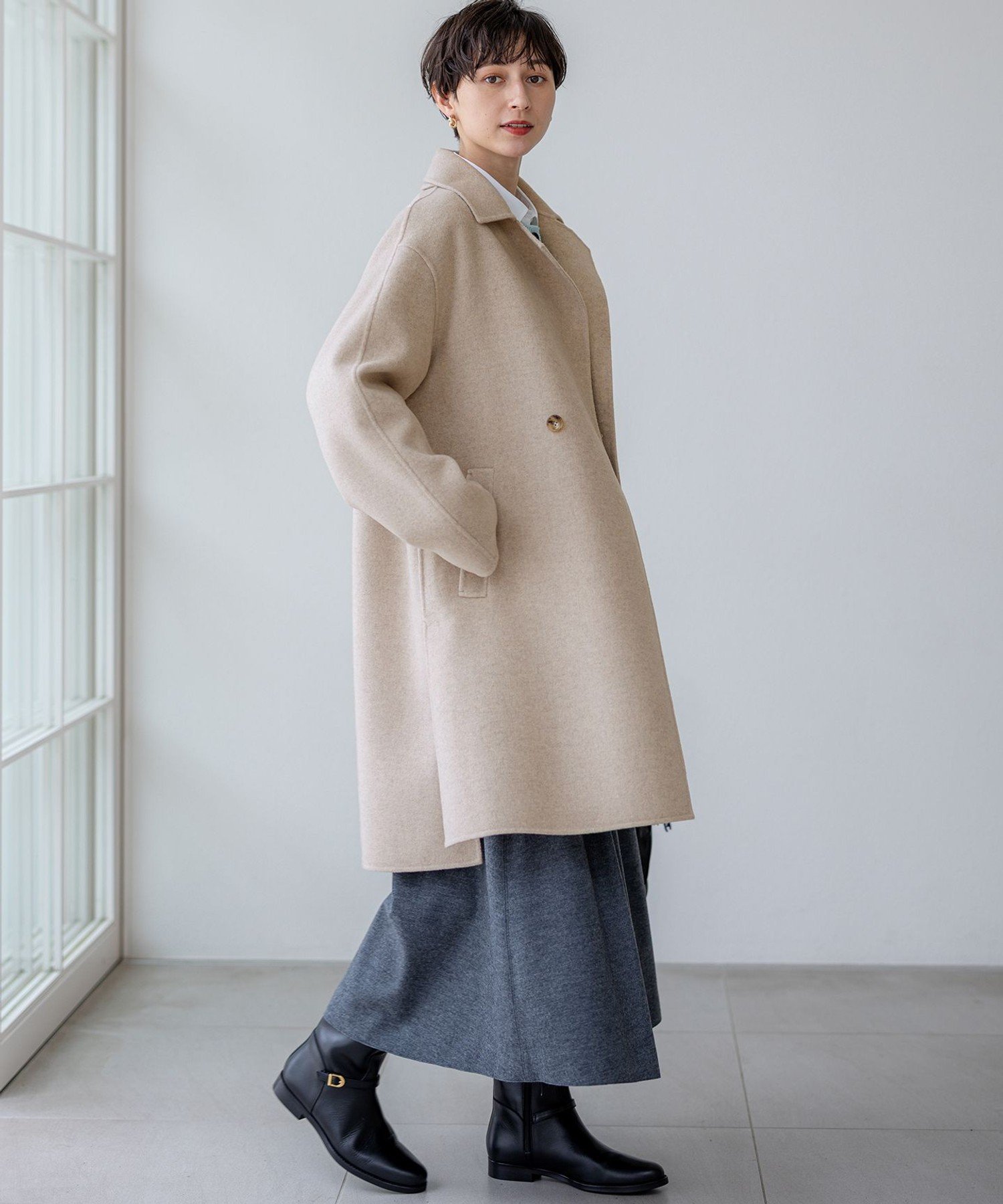 23区｜【滝沢眞規子さん着用/VERY掲載】 MANTECOPure リバー