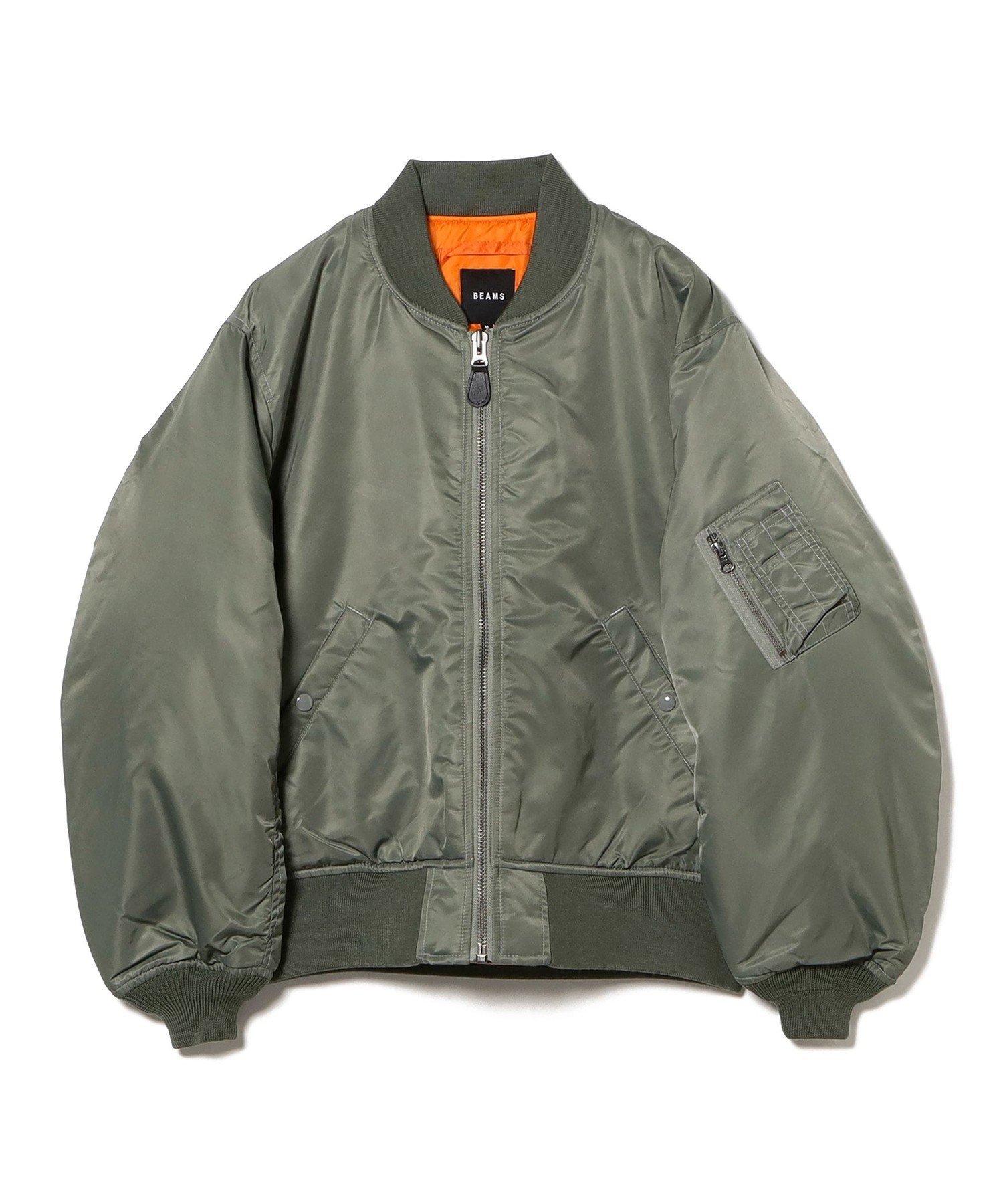 BEAMS MEN｜リラックスフィット THERMOLITE(R) MA-1 (撥水) | Rakuten