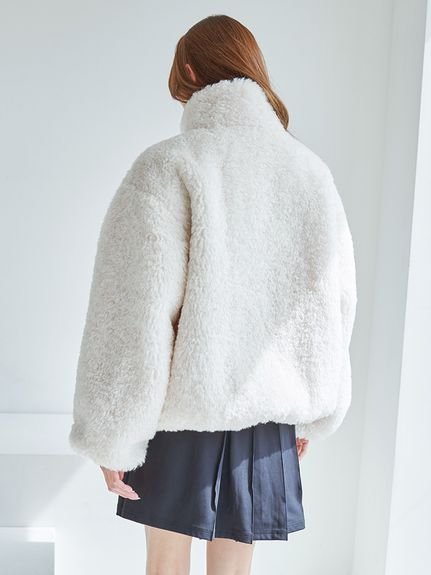 SNIDEL｜【SNIDEL×PUMA】エコファーブルゾン | Rakuten Fashion(楽天