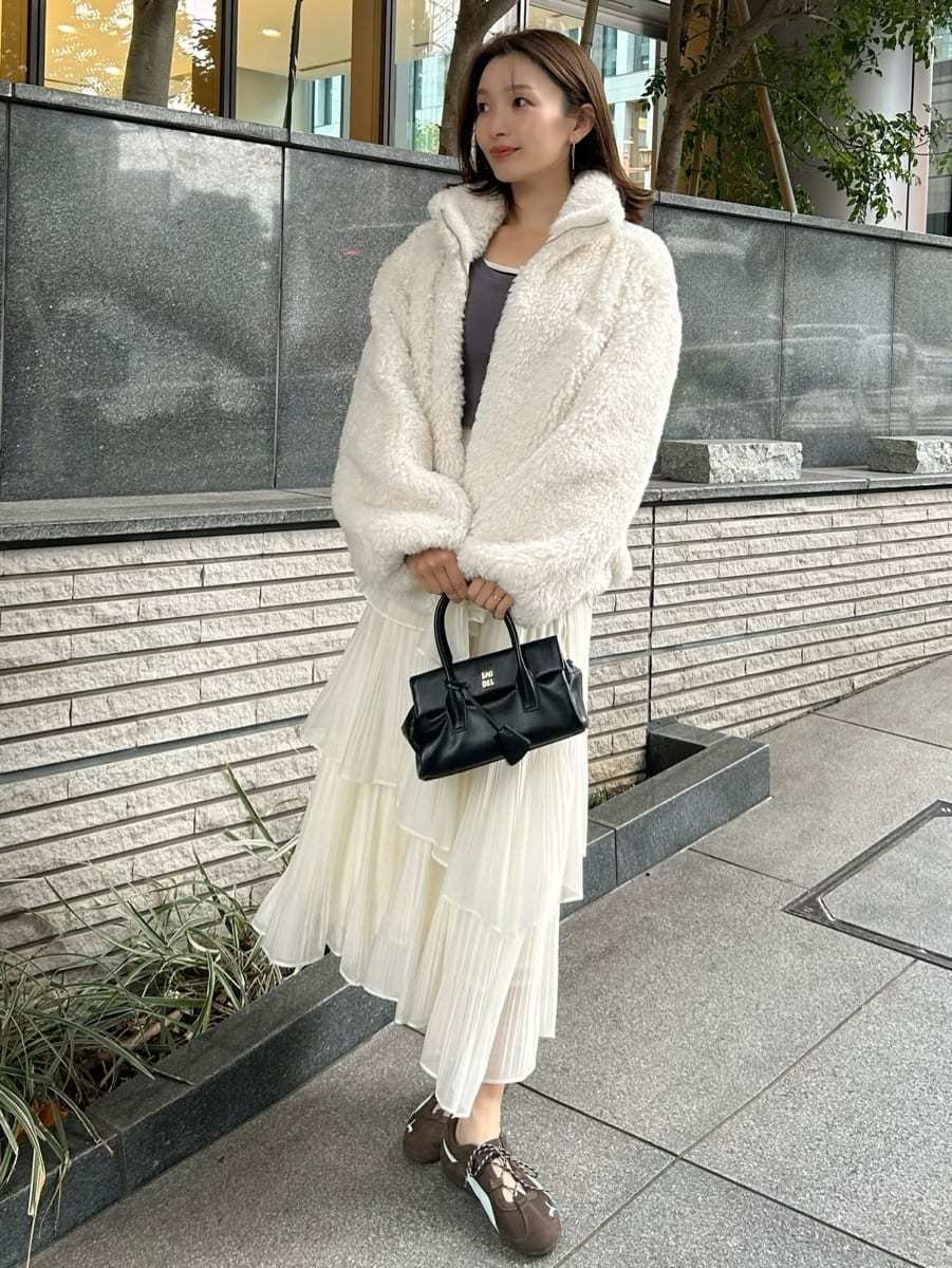 SNIDEL｜【SNIDEL×PUMA】エコファーブルゾン | Rakuten Fashion(楽天