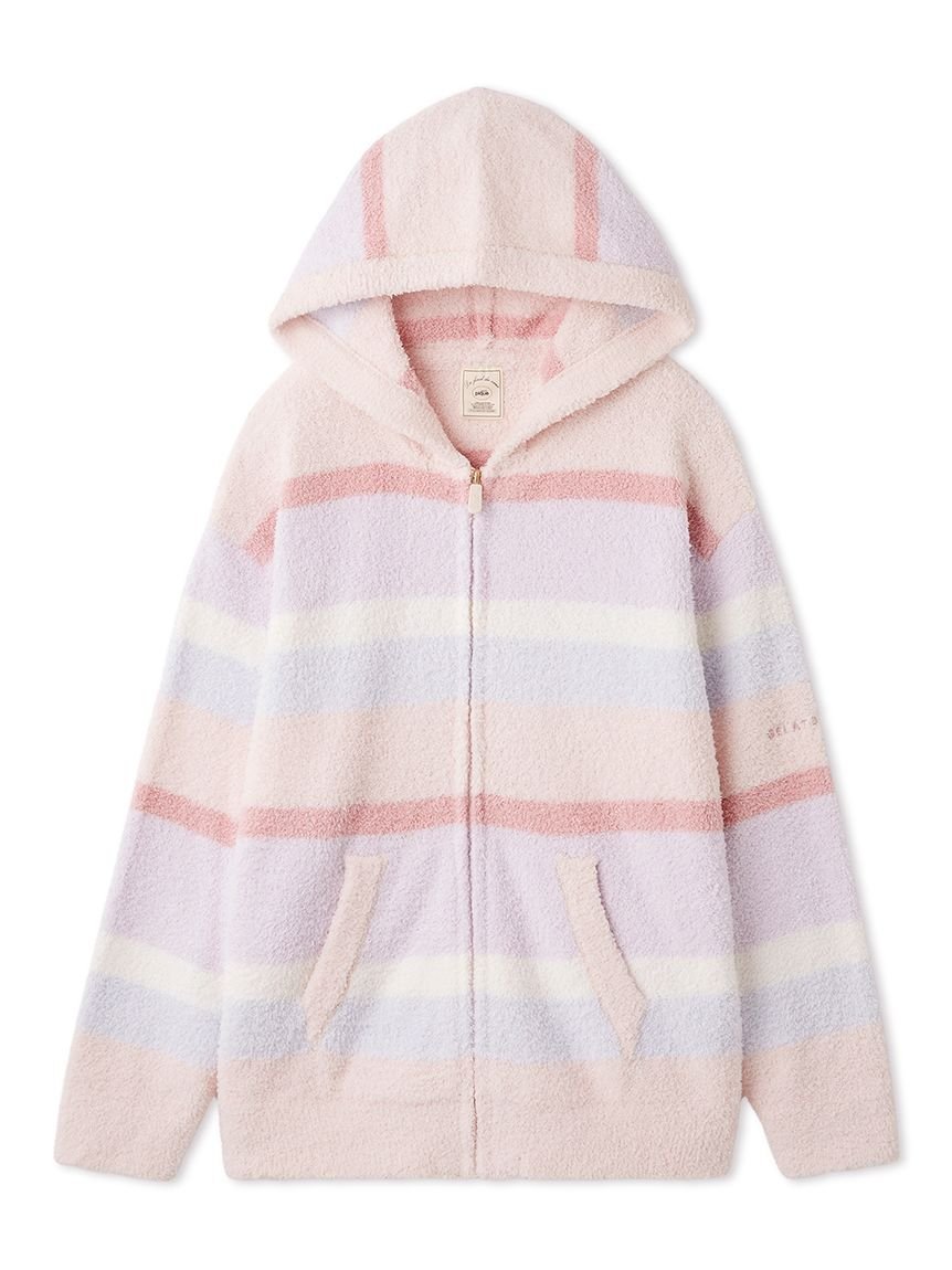 gelato pique｜ベビモコカラフルボーダーパーカ | Rakuten Fashion