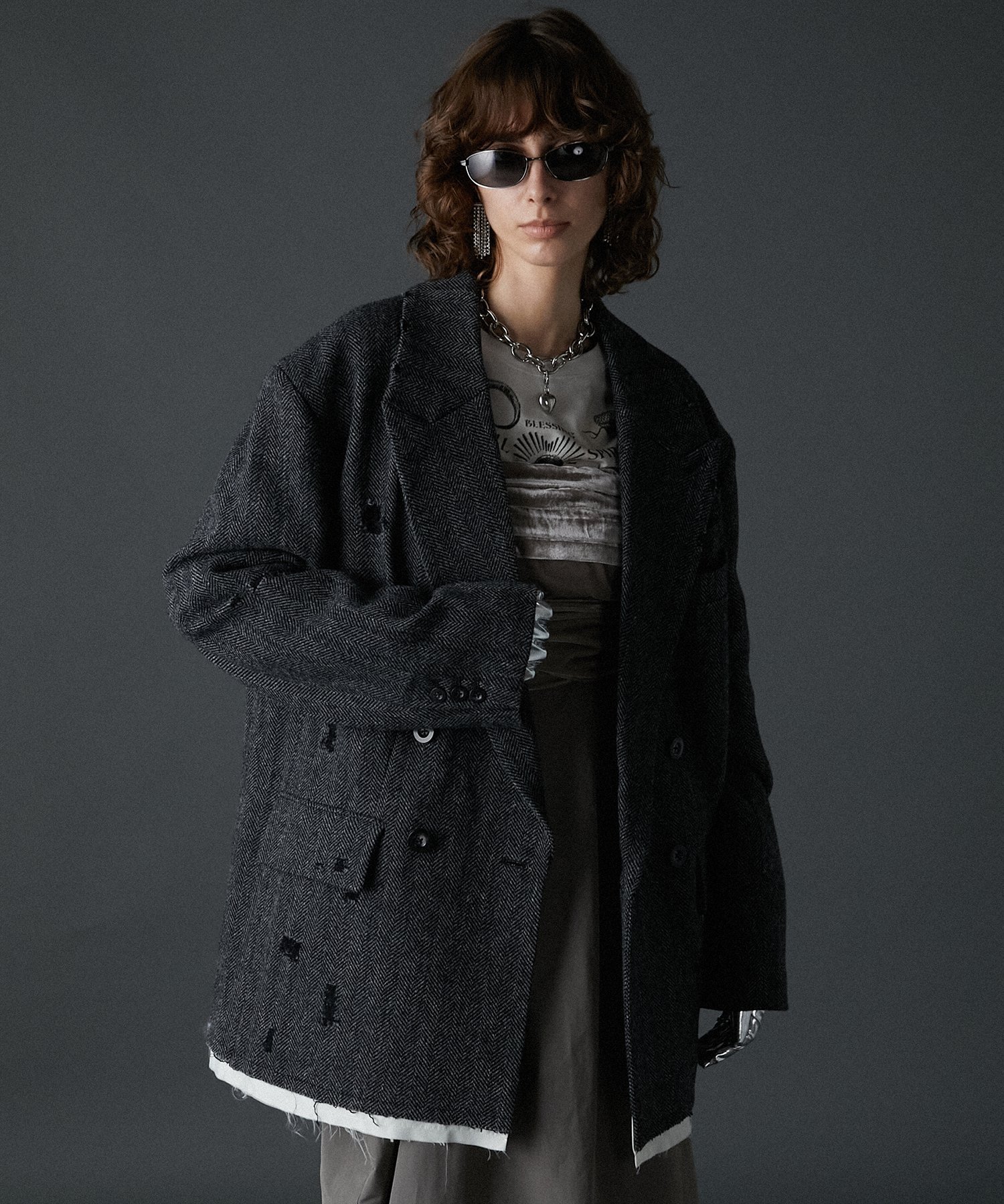 PRANK PROJECT｜クラシックツイードジャケット / Classic Tweed Jacket