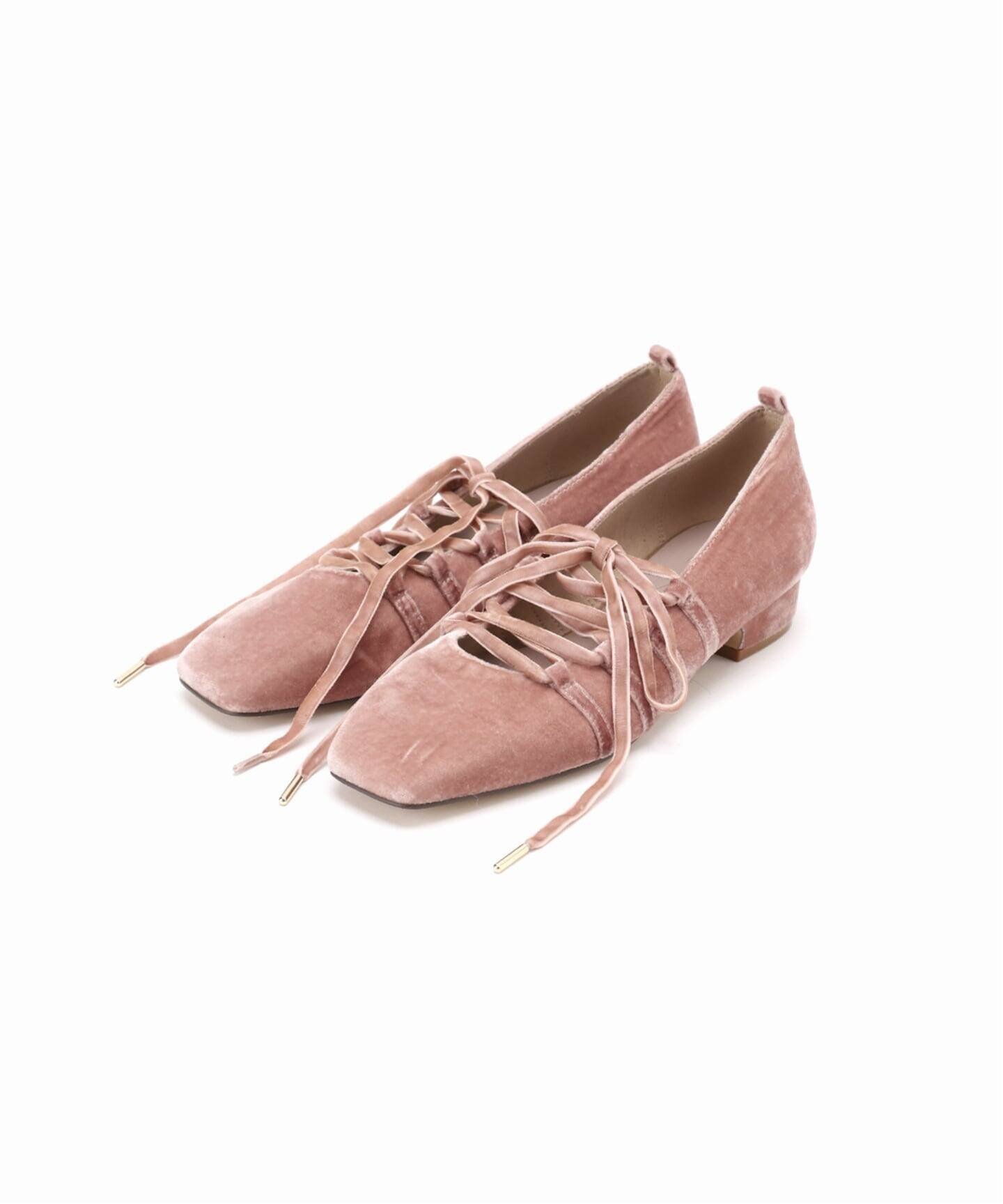 LE TALON｜《追加》3cmスクエアレースアップパンプス | Rakuten