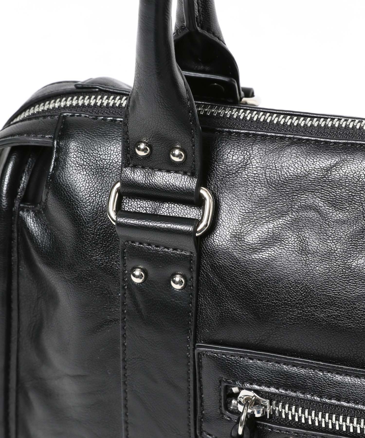 JEANASIS｜アンティークフェイクレザーボストン | Rakuten Fashion