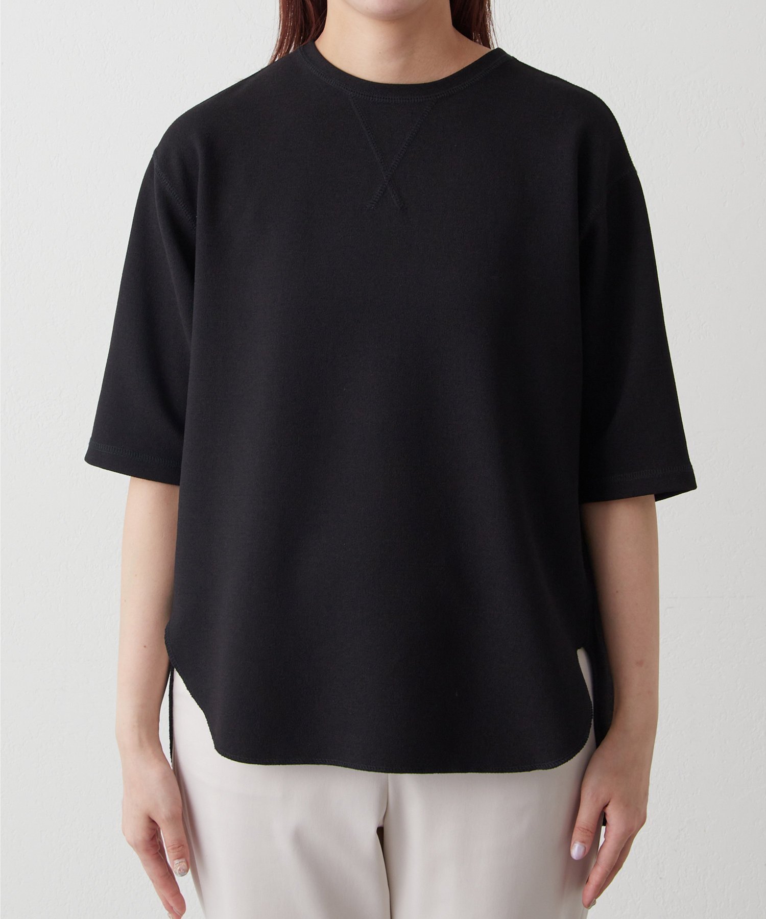 Whim Gazette｜Vガゼットハーフスリーブプルオーバー | Rakuten