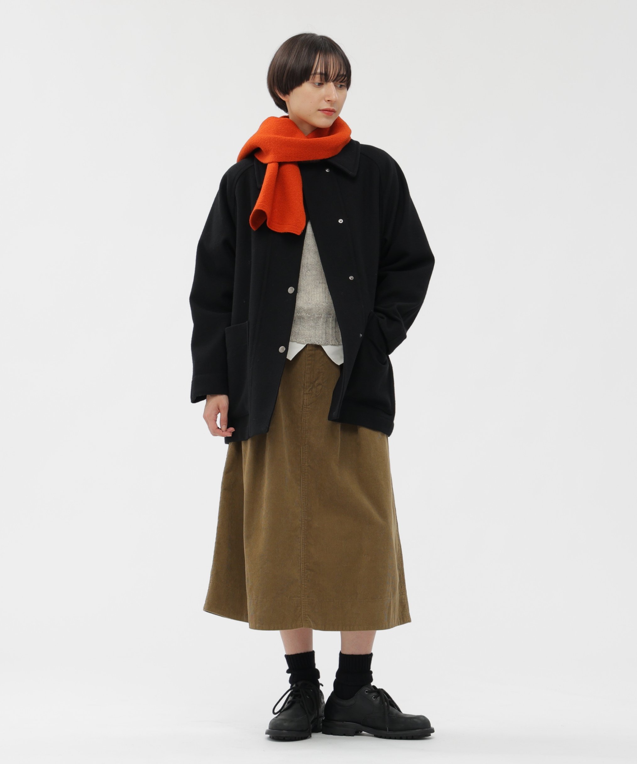 MARGARET HOWELL｜BASIC WOOL MELTON COAT | Rakuten Fashion(楽天