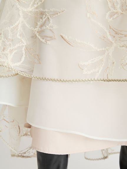 CELFORD｜ブラッシュドエンブロイダリースカート | Rakuten Fashion