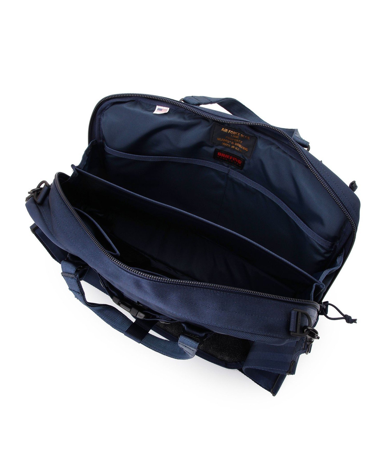 BEAMS MEN｜【B4サイズ収納可/PCスリーブ有/ショルダー付き/2WAY