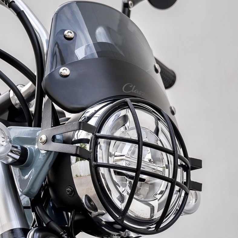 楽天市場】ホンダ ダックス125用ヘッドライトガード DX018Steel