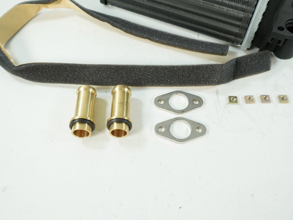 ローバーミニ ヒーターコア JEF10005 ステンレス型 パイプキット 付き