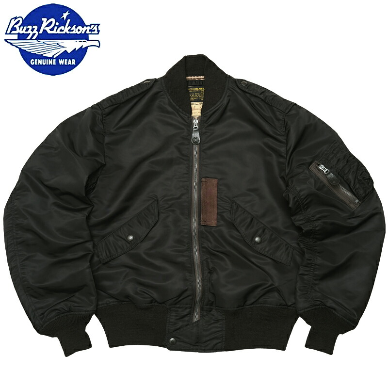 楽天市場】BUZZ RICKSON'S バズリクソンズ #BR15625 ブラック L-2B