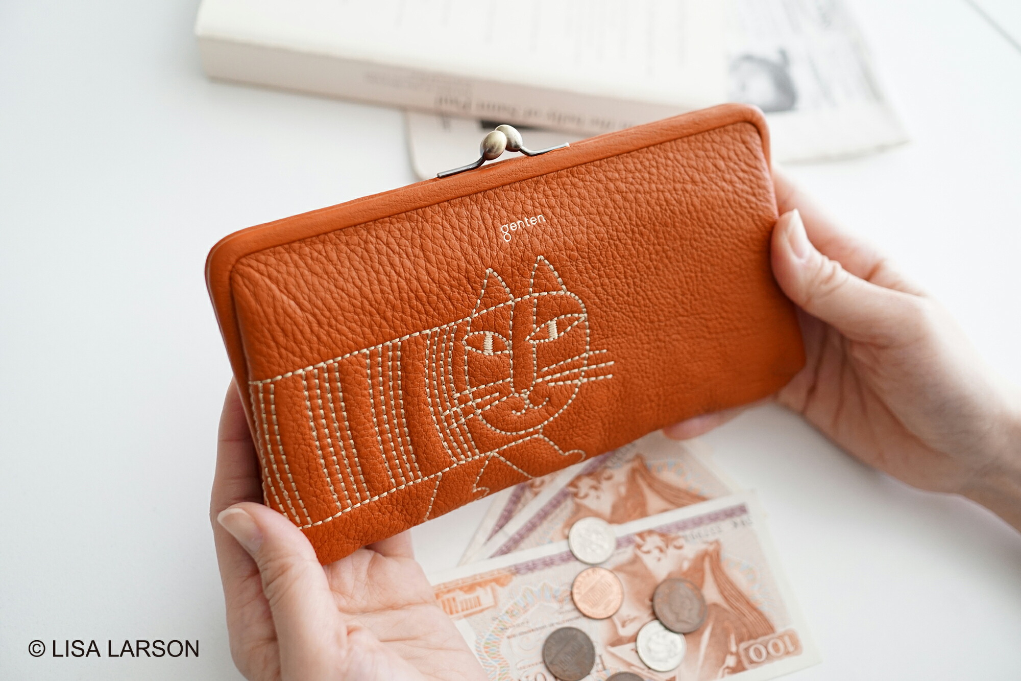 楽天市場】☆ genten ゲンテン 長財布genten ×LISA LARSON（ゲンテン