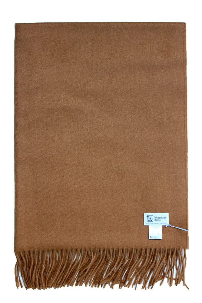 楽天市場】ジョンストンズ カシミア ストール キャメルの通販