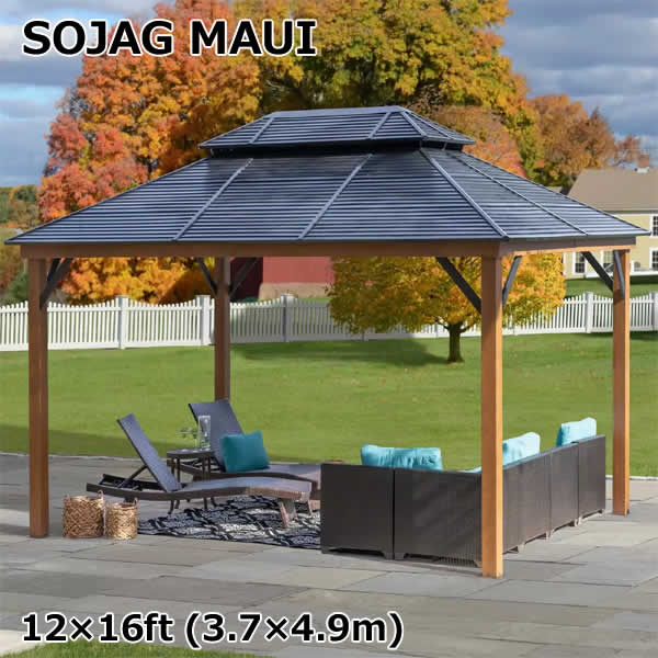 楽天市場】【送料無料・直送品】SOJAG MAUI 12×16フィート (3.7×4.9m