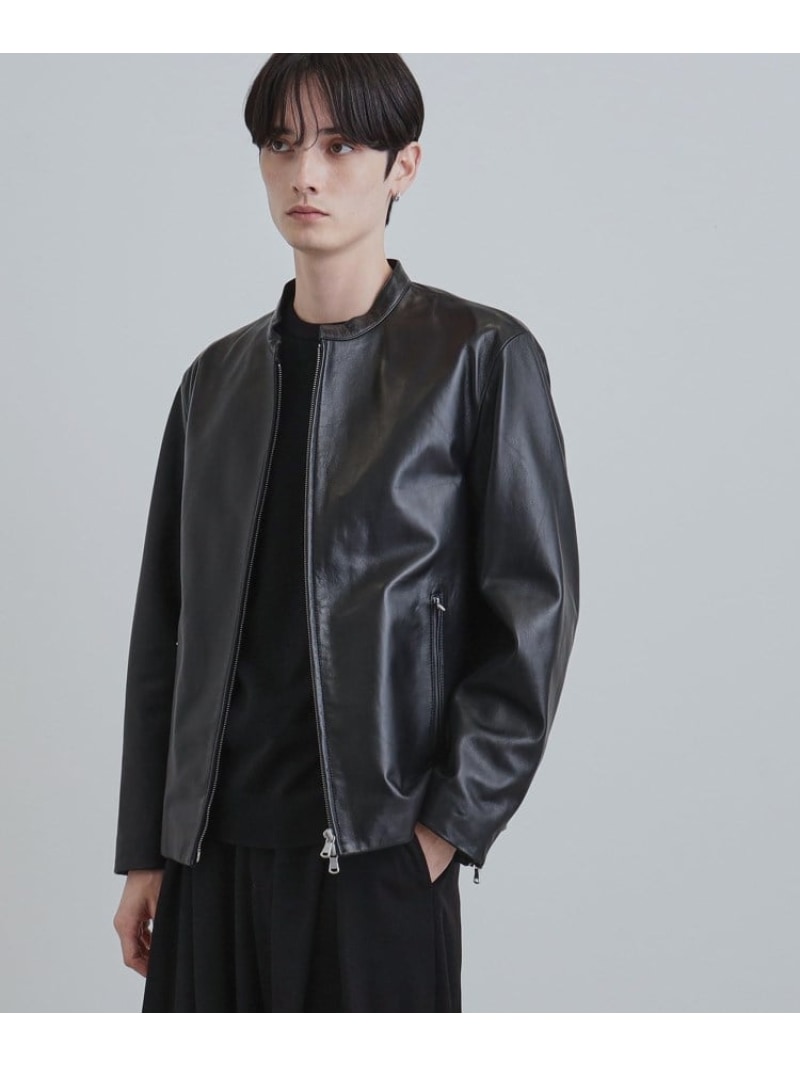 楽天市場】【本革】ラムレザーシングルライダース tk.TAKEO KIKUCHI