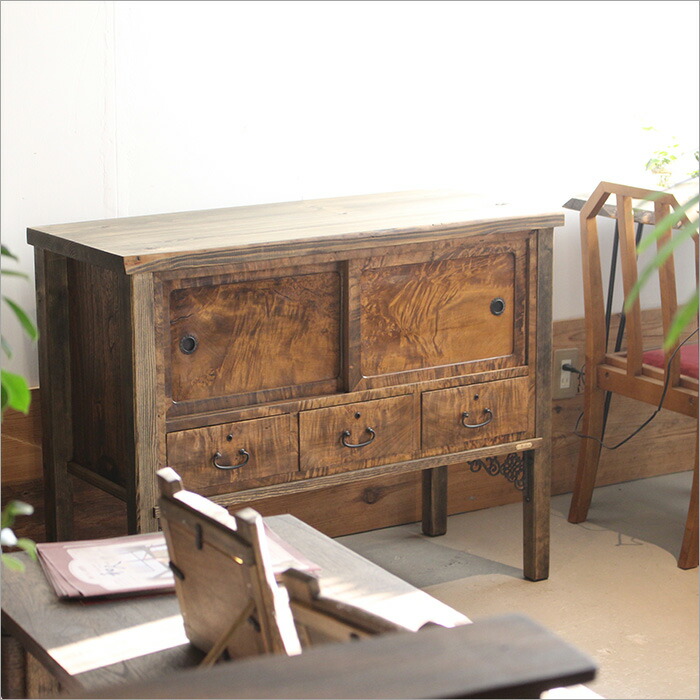 楽天市場】アンティーク 和箪笥 古材 チェスト 総無垢材 木製 収納家具