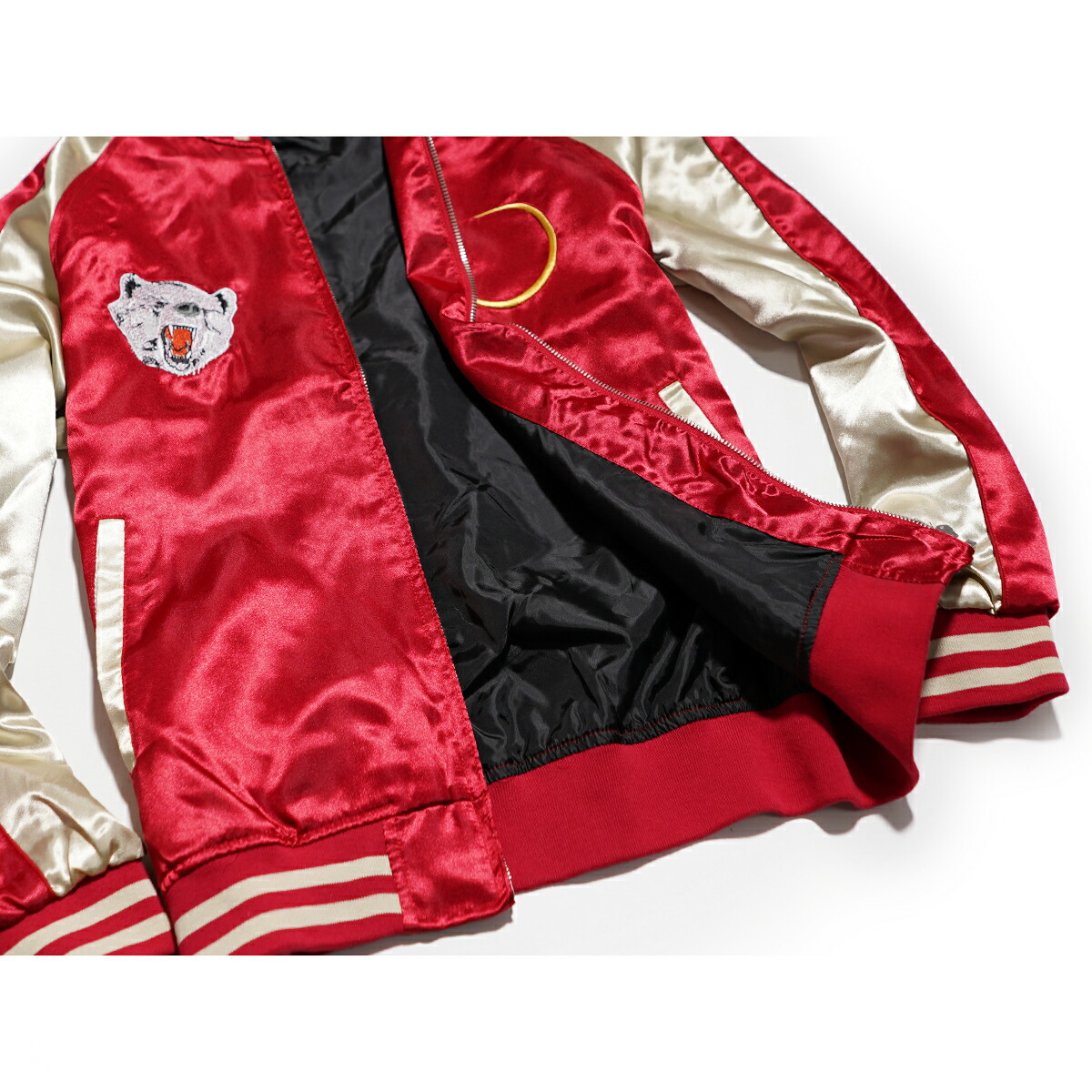 楽天市場】スカジャン メンズ サテンジャンパー スーベニア ジャケット