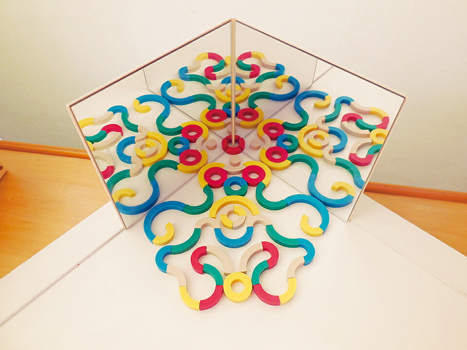 楽天市場】ケルンモザイク円弧セット 童具館 WAKU : 木のおもちゃ専門