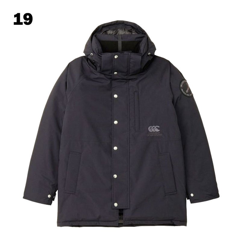 楽天市場】カンタベリー インバーカーギルダウンミドルコート RA74638