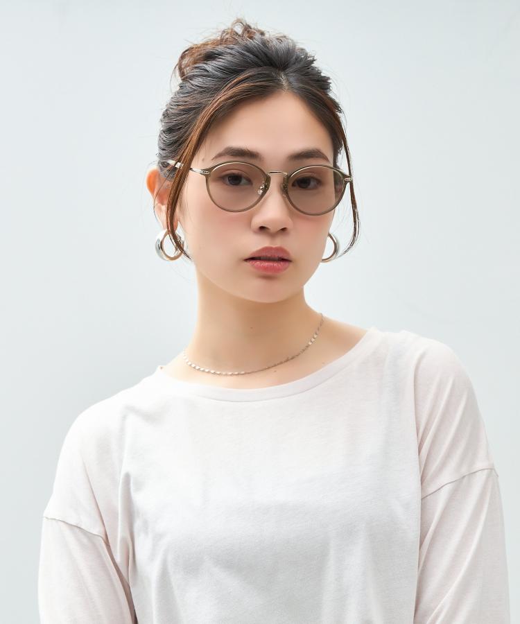 楽天市場】|Zoff meets LISA LARSON ボストン型 サングラス(グリーン