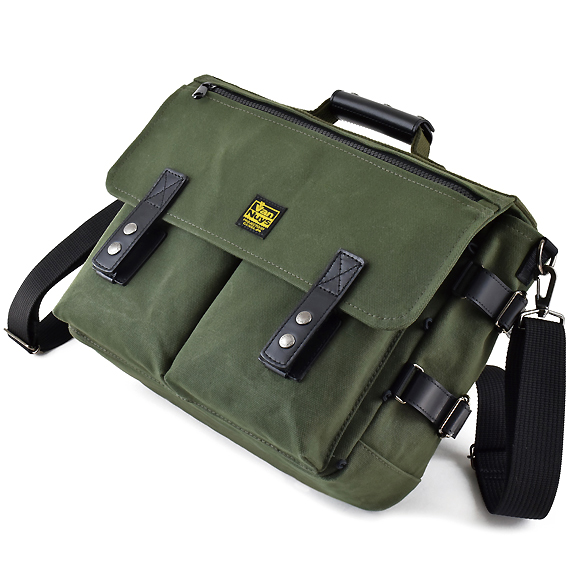 A559,A560：3wayツインポケット メッセンジャー セミフラップ VanNuys