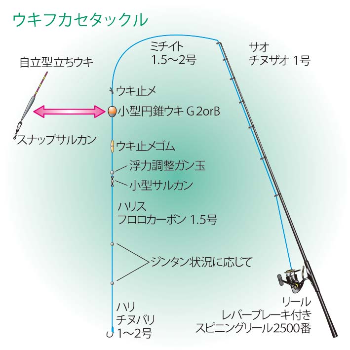 クロダイ（チヌ）釣り入門｜ウキフカセの仕掛け・道具・釣り方 | つり