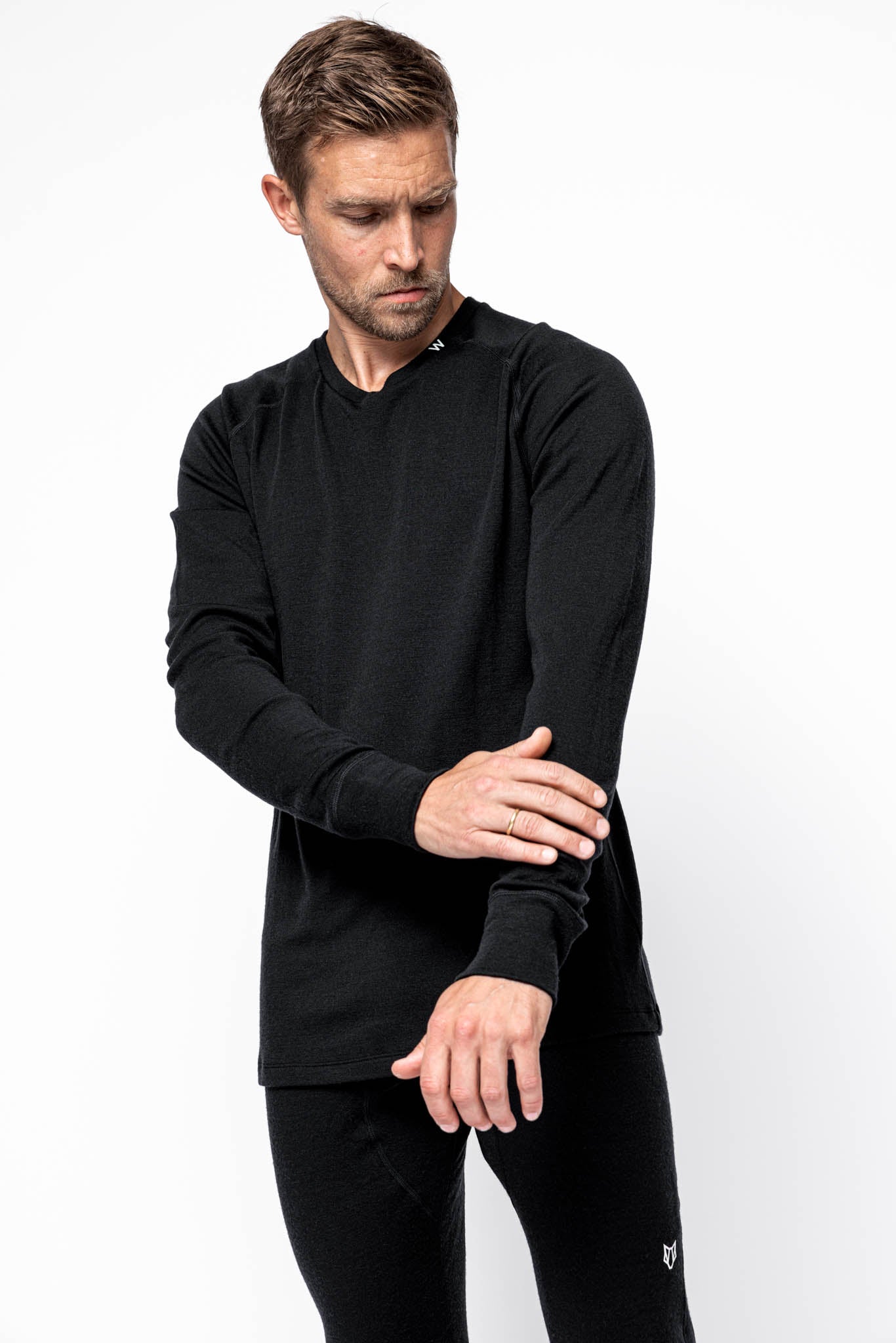 Tuv LS Crew | Long Sleeve Merino Wool Base Layer Shirt | Woolf Merino