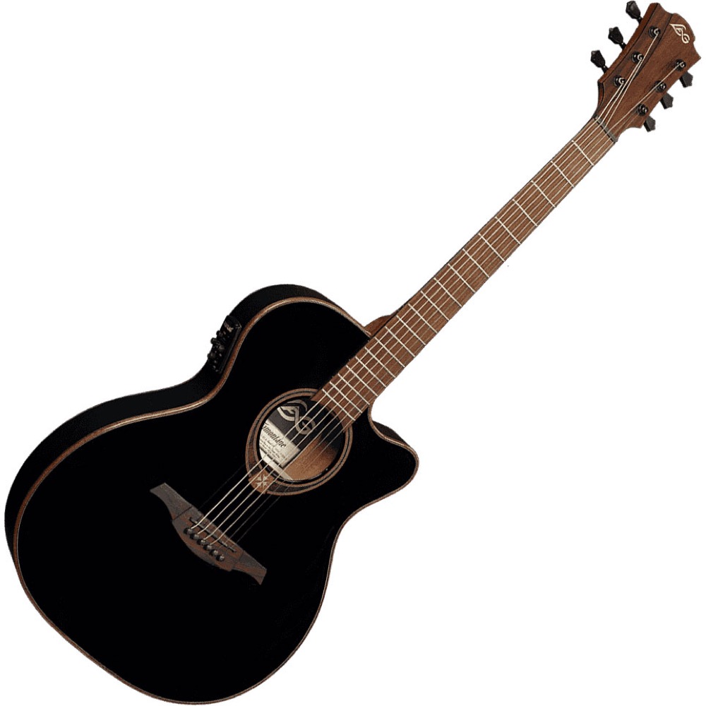 LAG GUITARS T118ASCE-BLK エレクトリックアコースティックギター