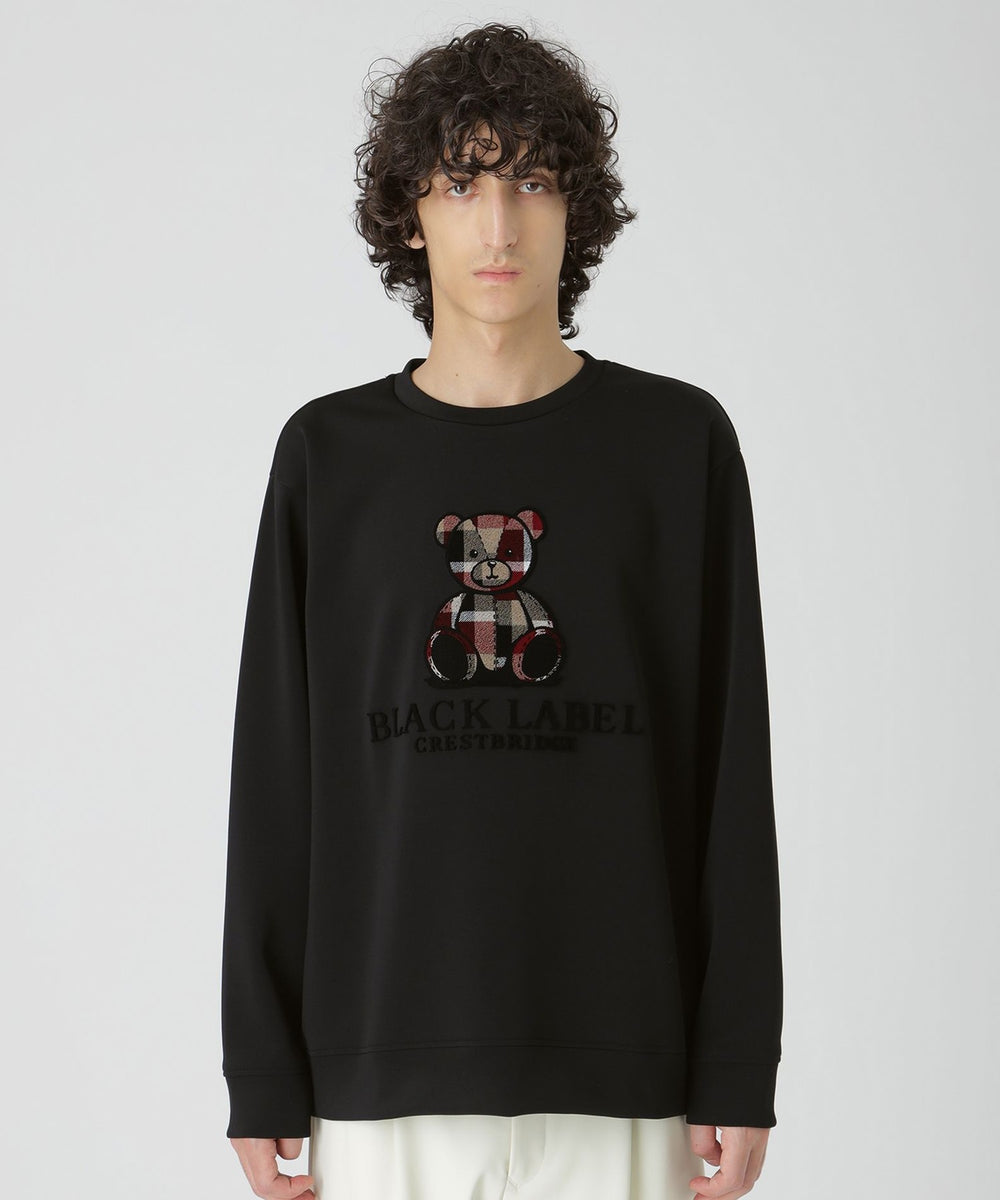 一部店舗限定】ハブラシベアースウェットシャツ（カットソー）｜BLACK