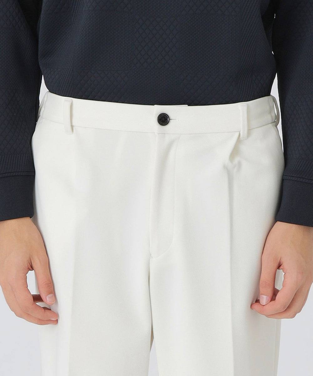 ダンボールツイルジャージーワイドトラウザーズ（カジュアルパンツ