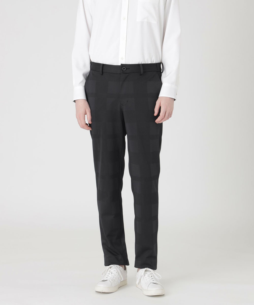 シャドークレストブリッジチェックイージートラウザーズ（カジュアル