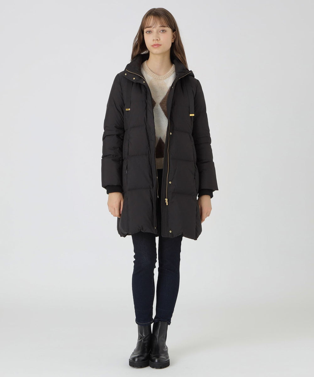 ハイマルチピーチタフタロングダウンコート（コート）｜BLUE LABEL