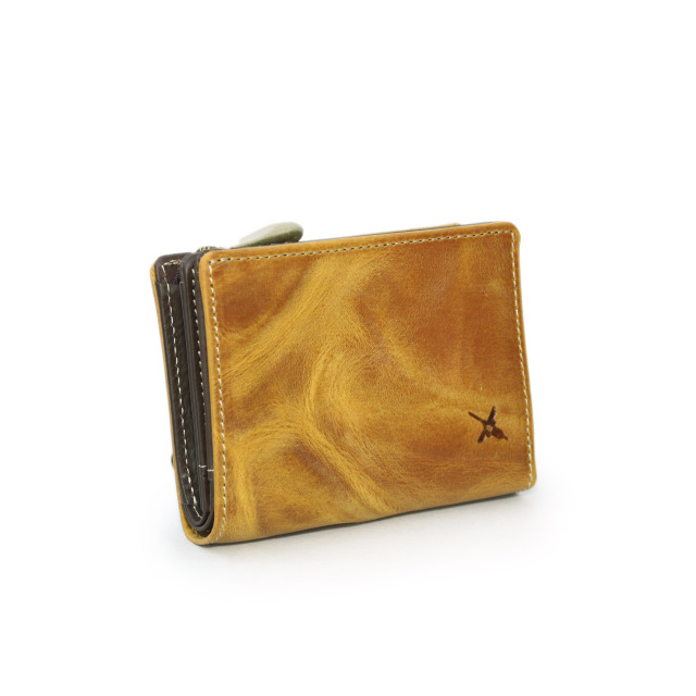 DA1549-WPS/Ain Soph (アインソフ)ワクシープレス 折財布（ファスナー