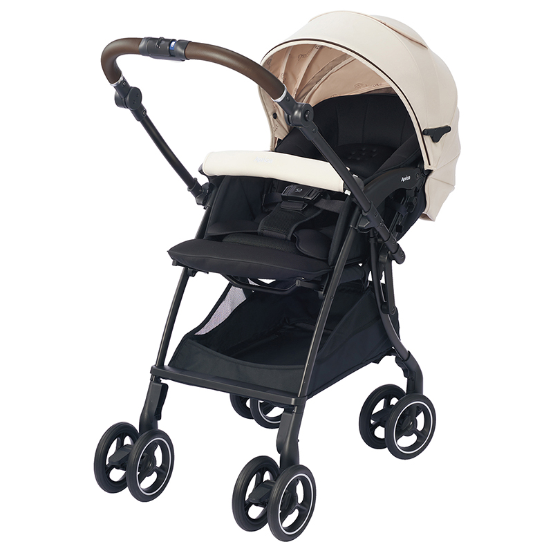 アップリカ ラクーナビッテクッション ベビーカー 限定モデル レザーハンドル 限定モデル アップリカ ラクーナビッテクッション レザーハンドル