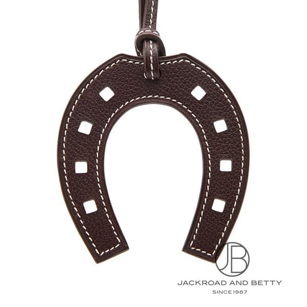 パドック・ホースシュー チャーム 馬蹄型 ハバナエベンヌ ブラウン