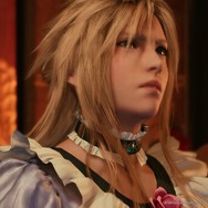 FF7リメイク』女装クラウドの「開発初期ラフアート」公開も“威圧感”が