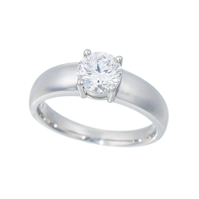 GSTV PT950 Dカラーダイヤモンド リング D 約1.00ct (D FL 3EX)